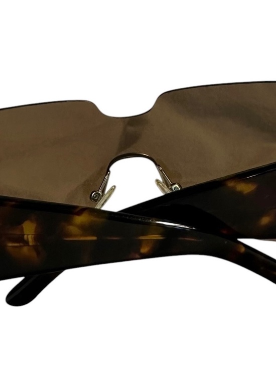Genuine LANVIN LV2135 Designer Sunglasses Brown Tortoise Rhinestones France main image 13